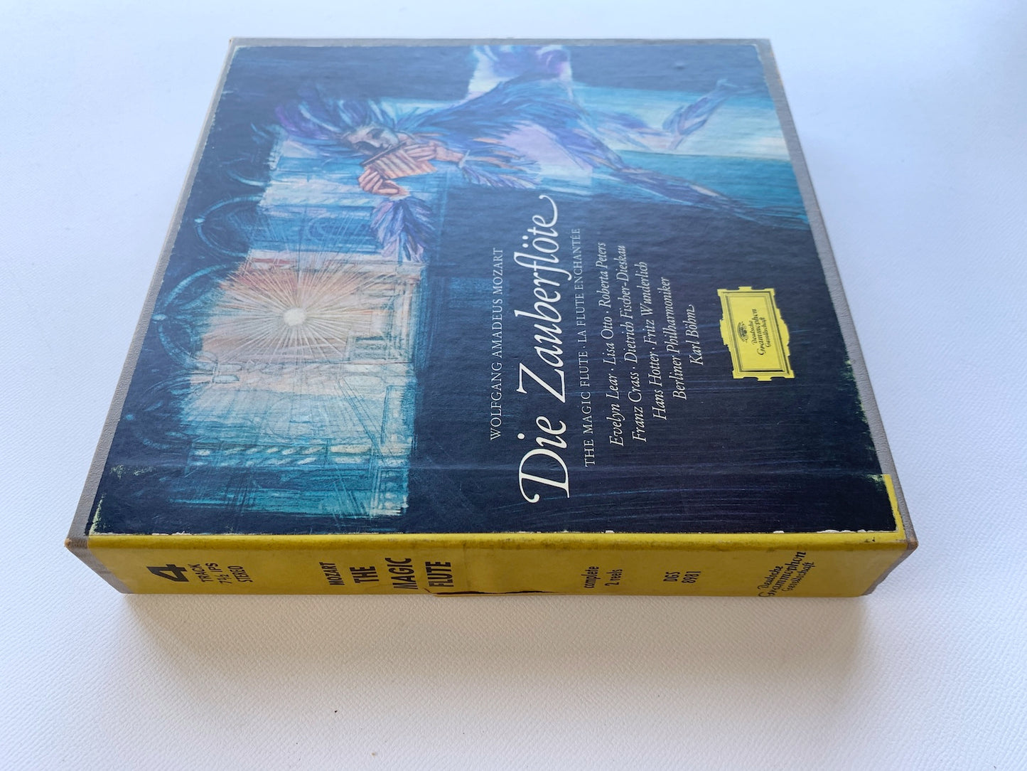 オープンリール/ カール・ベーム / モーツァルト: 歌劇「魔笛」他 / US盤 2本組 7号 4トラック 19cm/s (7 1/2IPS) インサート DGG DGS8981