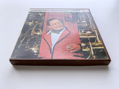 オープンリール/ JACKIE GLEASON / DOUBLIN' IN BRASS / US盤 7号 4トラック 9.5cm/s (3 3/4IPS) CAPITOL Y1T2880