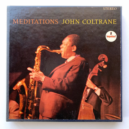 オープンリール/ JOHN COLTRANE / MEDITATIONS / US盤 7号 4トラック 19cm/s (7 1/2IPS) IMPULSE IPX316