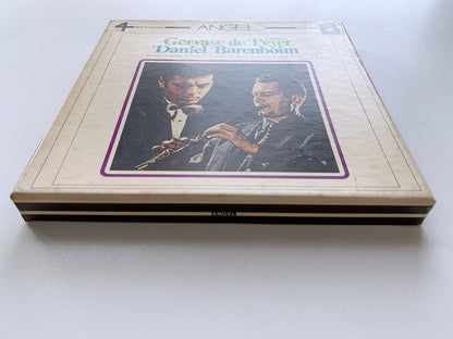 オープンリール/ ジェルヴァース・ドゥ・ペイエ / ブラームス：クラリネットソナタ第1番、第2番 / 国内盤 7号 4トラック 19cm/s (7 1/2IPS) ライナー EMI AXA-3093