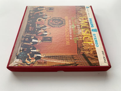 オープンリール/ イ・ムジチ合奏団 / ヴィヴァルディ :フルート協奏曲集「海の嵐」 / 国内盤 7号 4トラック 19cm/s (7 1/2IPS) ライナー PHILIPS PRT-4002