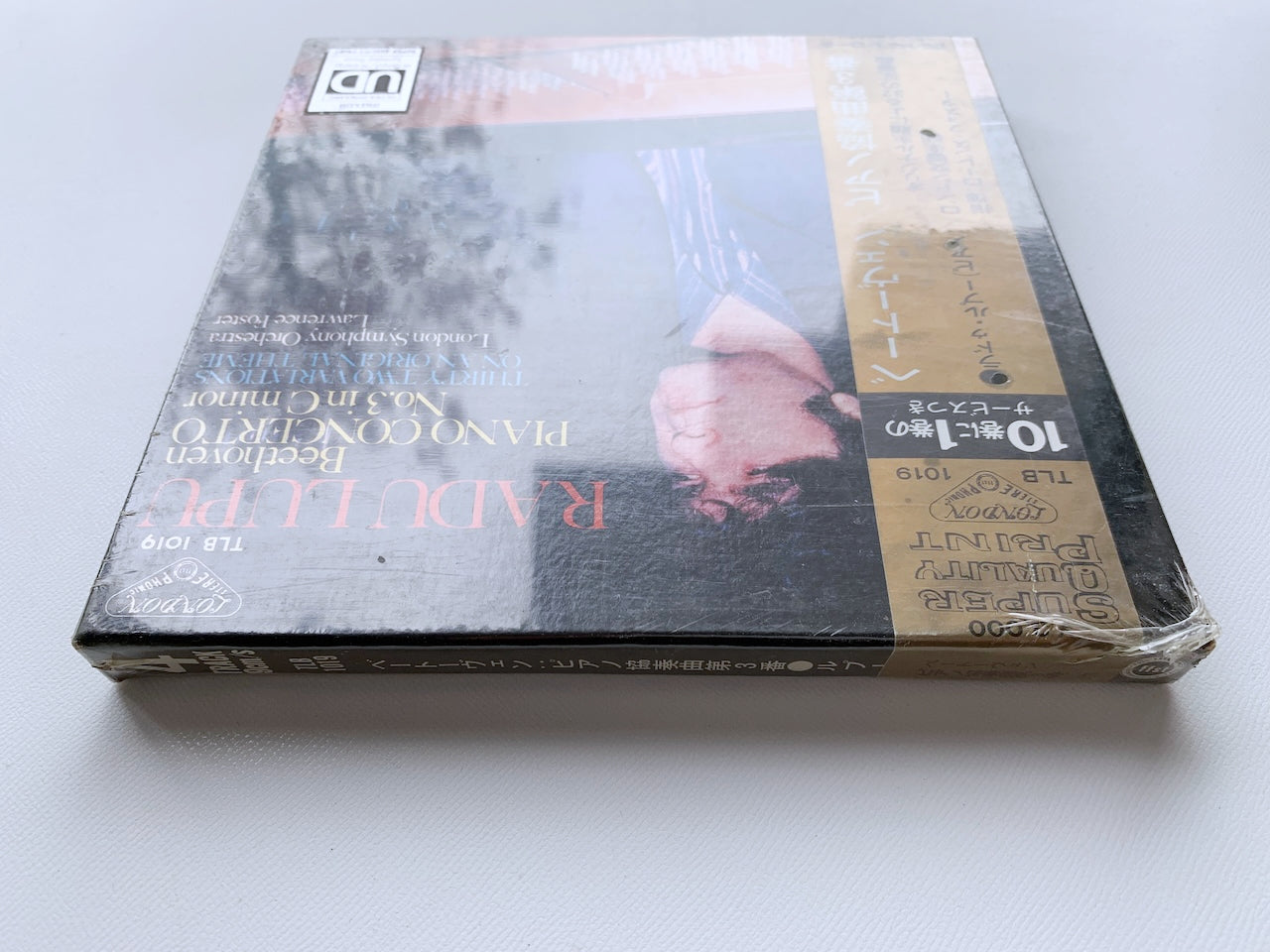 【未開封】オープンリール/ ルプー、フォスター / ベートーヴェン：ピアノ協奏曲第3番 / 国内盤 7号 4トラック 19cm/s (7 1/2IPS) 帯 LONDON TLB1019