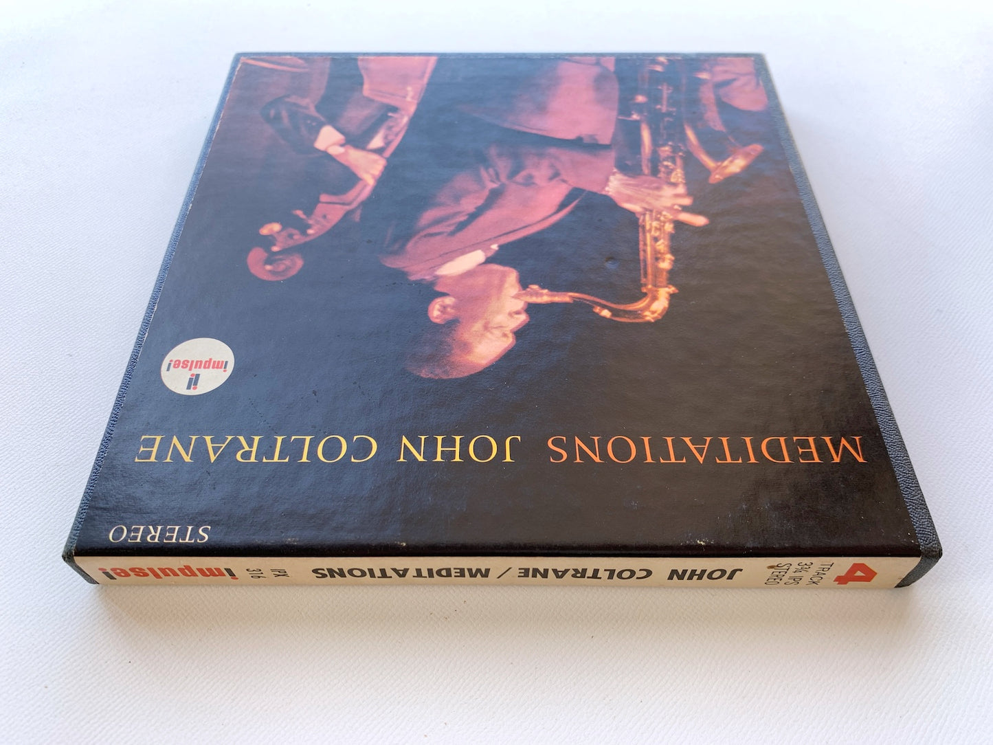オープンリール/ JOHN COLTRANE / MEDITATIONS / US盤 7号 4トラック 19cm/s (7 1/2IPS) IMPULSE IPX316