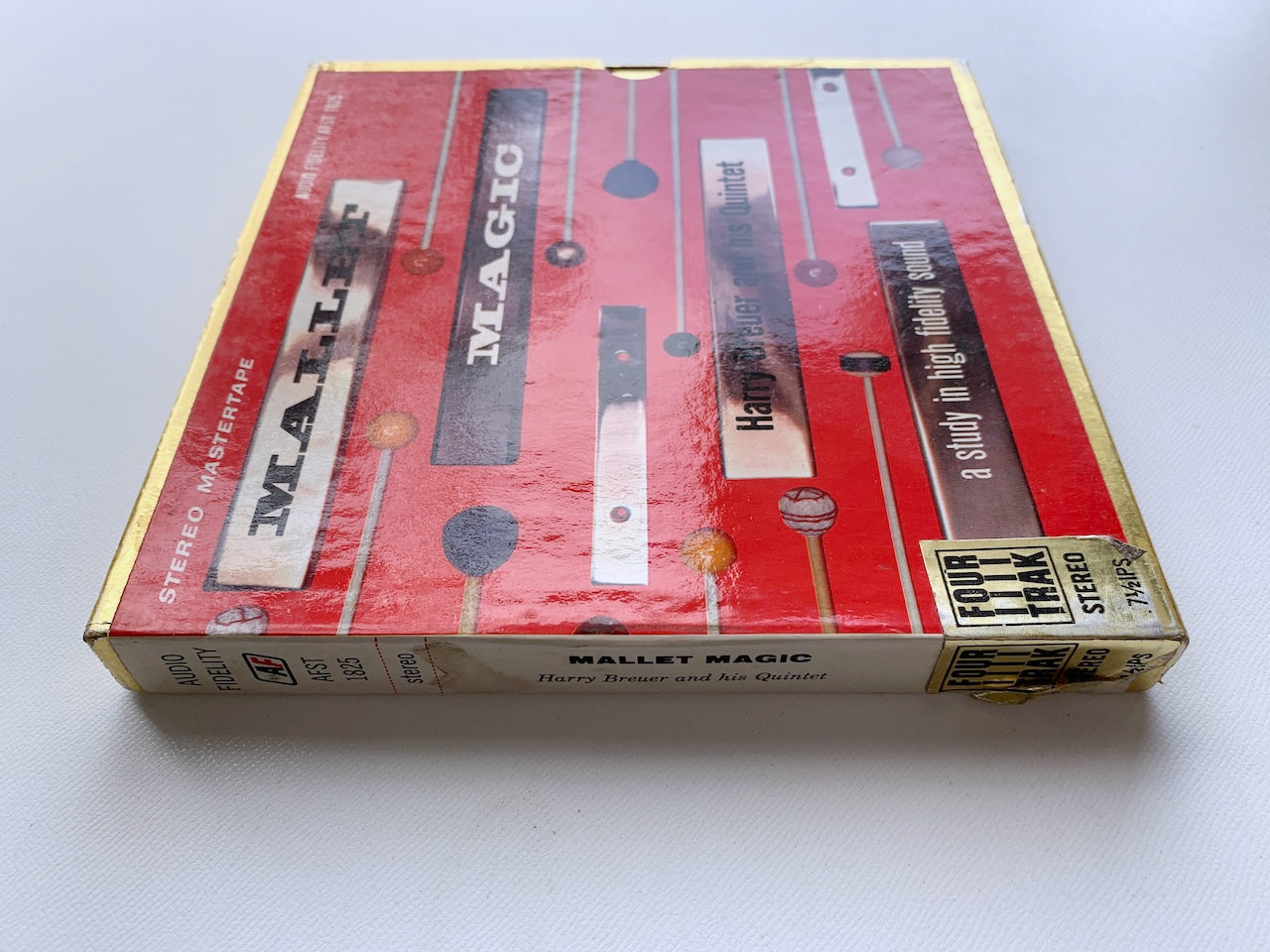 オープンリール/ HARRY BREUER AND HIS QUINTET / MALLET MAGIC / US盤 7号 4トラック 19cm/s (7 1/2IPS) AUDIO FIDELITY AFST1825