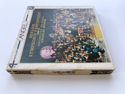 オープンリール/ シャルル・ミンシュ / ベルリオーズ：幻想交響曲 / 国内盤 7号 4トラック 19cm/s (7 1/2IPS) ライナー ANGEL AXA-3001