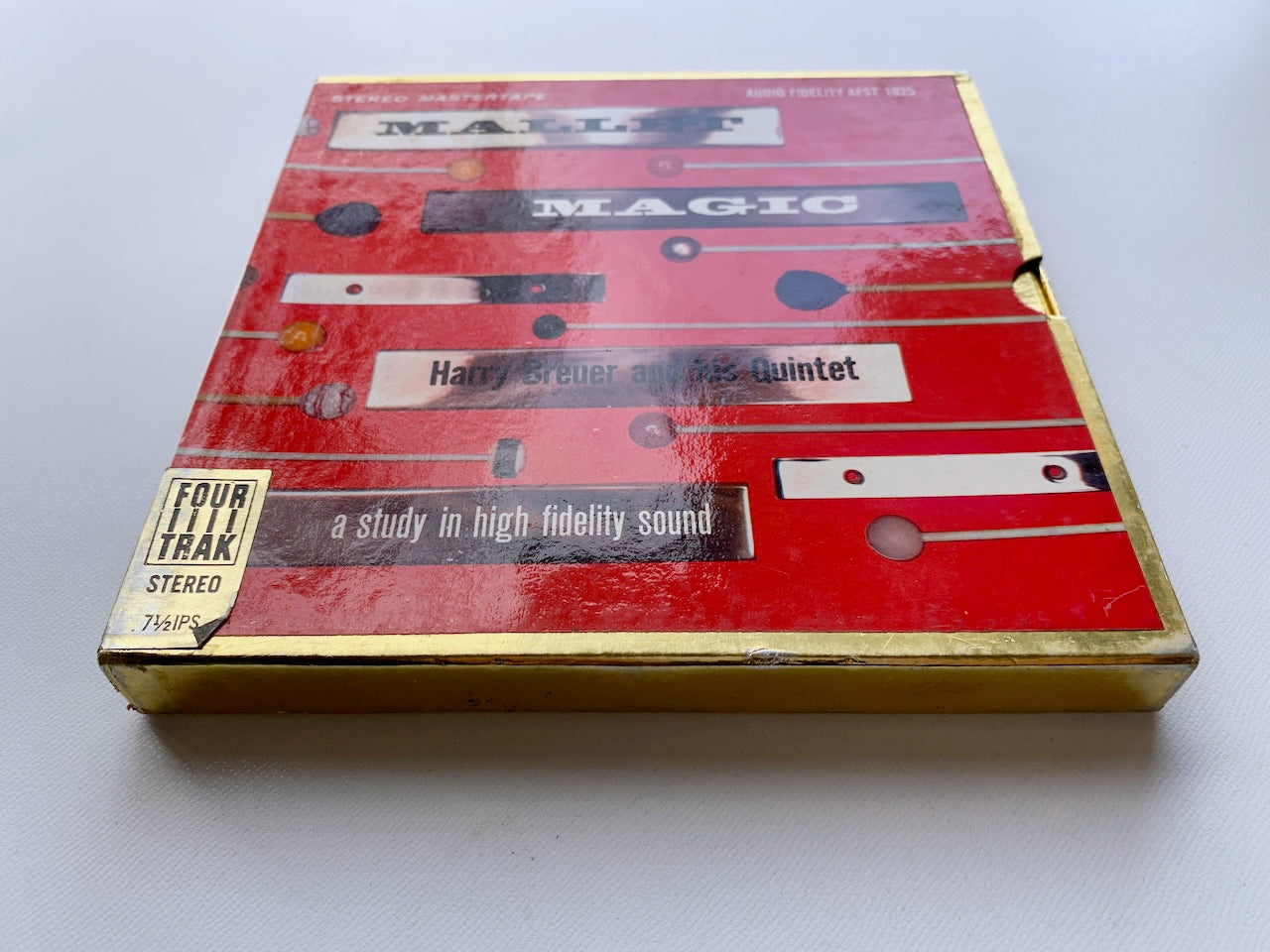 オープンリール/ HARRY BREUER AND HIS QUINTET / MALLET MAGIC / US盤 7号 4トラック 19cm/s (7 1/2IPS) AUDIO FIDELITY AFST1825