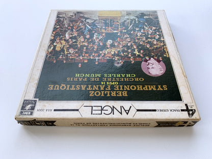 オープンリール/ シャルル・ミンシュ / ベルリオーズ：幻想交響曲 / 国内盤 7号 4トラック 19cm/s (7 1/2IPS) ライナー ANGEL AXA-3001