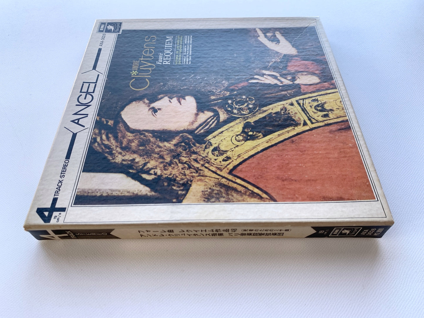 オープンリール/ アンドレ・クリュイタンス / フォーレ：レクイエム / 国内盤 7号 4トラック 19cm/s (7 1/2IPS) ライナー EMI AXA-3026