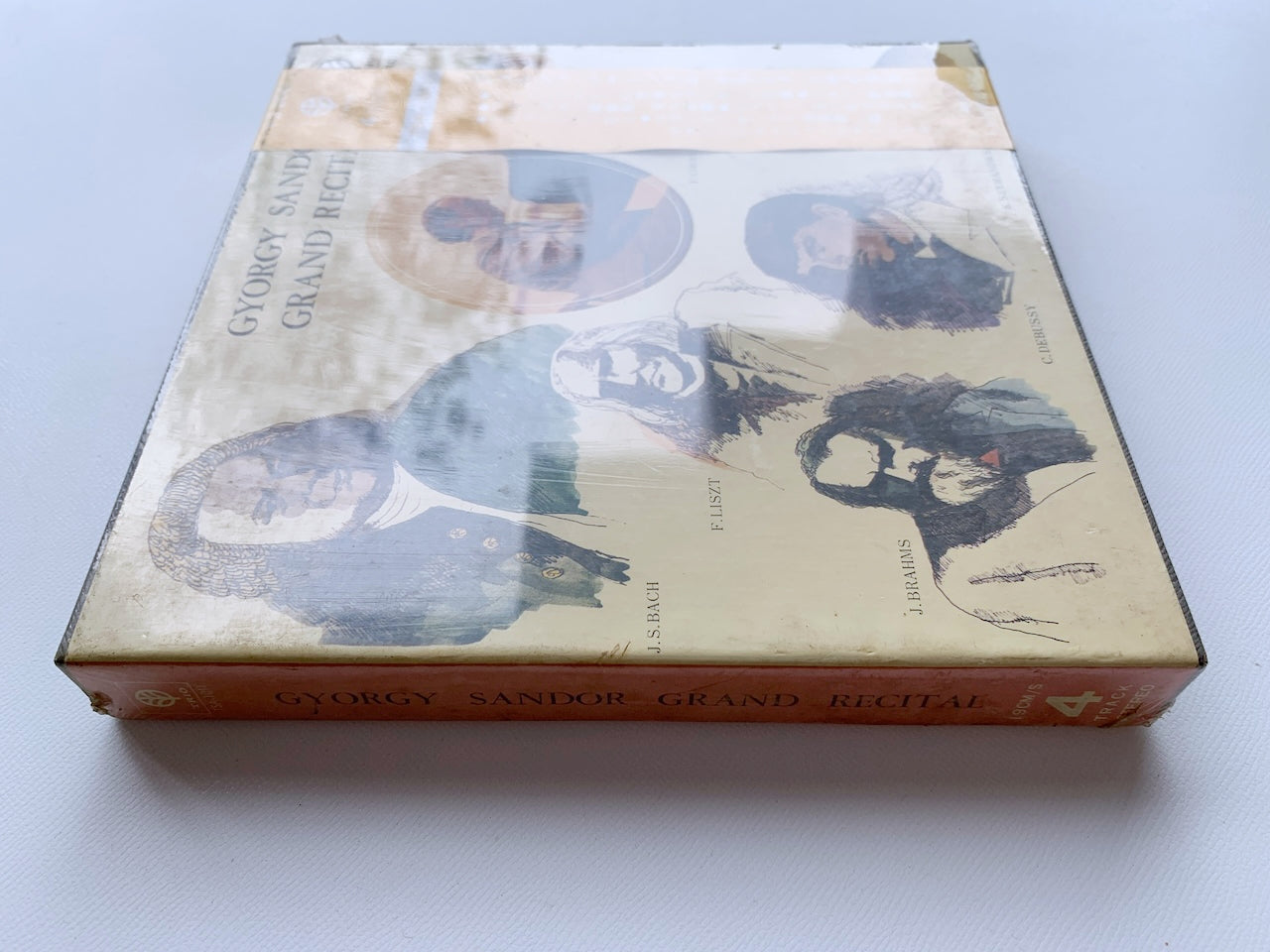 【未開封】オープンリール/ ジョルジ・シャンドール / グランド・リサイタル / 国内盤 7号 4トラック 19cm/s (7 1/2IPS) 帯 TRIO TSA-1011