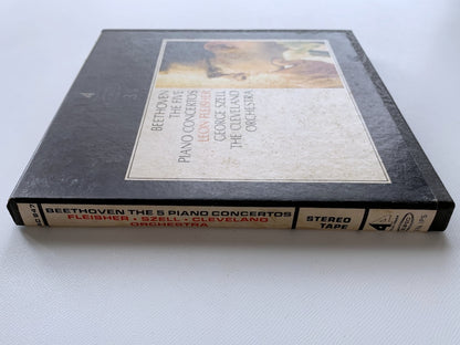 オープンリール/ フライシャー、セル / ベートーヴェン：ピアノ協奏曲 / US盤 7号 4トラック 19cm/s (7 1/2IPS) EPIC E4C847