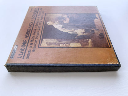 オープンリール/ ウラディーミル・アシュケナージ / シューベルト：ピアノソナタ第13番 他 / US盤 7号 4トラック 19cm/s (7 1/2IPS) LONDON LC80186