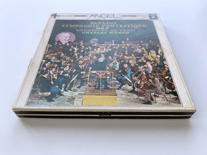 オープンリール/ シャルル・ミンシュ / ベルリオーズ：幻想交響曲 / 国内盤 7号 4トラック 19cm/s (7 1/2IPS) ライナー ANGEL AXA-3001
