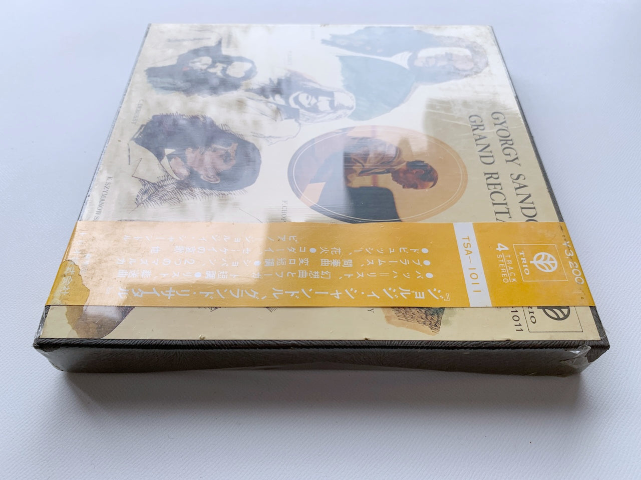 【未開封】オープンリール/ ジョルジ・シャンドール / グランド・リサイタル / 国内盤 7号 4トラック 19cm/s (7 1/2IPS) 帯 TRIO TSA-1011