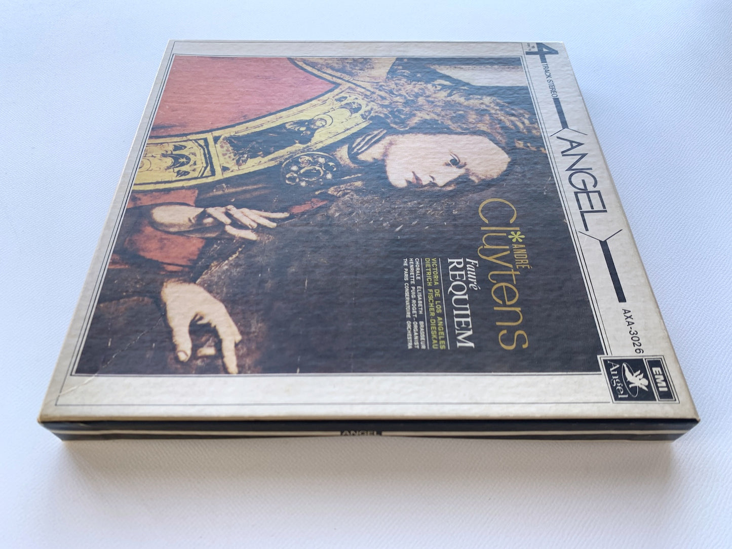 オープンリール/ アンドレ・クリュイタンス / フォーレ：レクイエム / 国内盤 7号 4トラック 19cm/s (7 1/2IPS) ライナー EMI AXA-3026