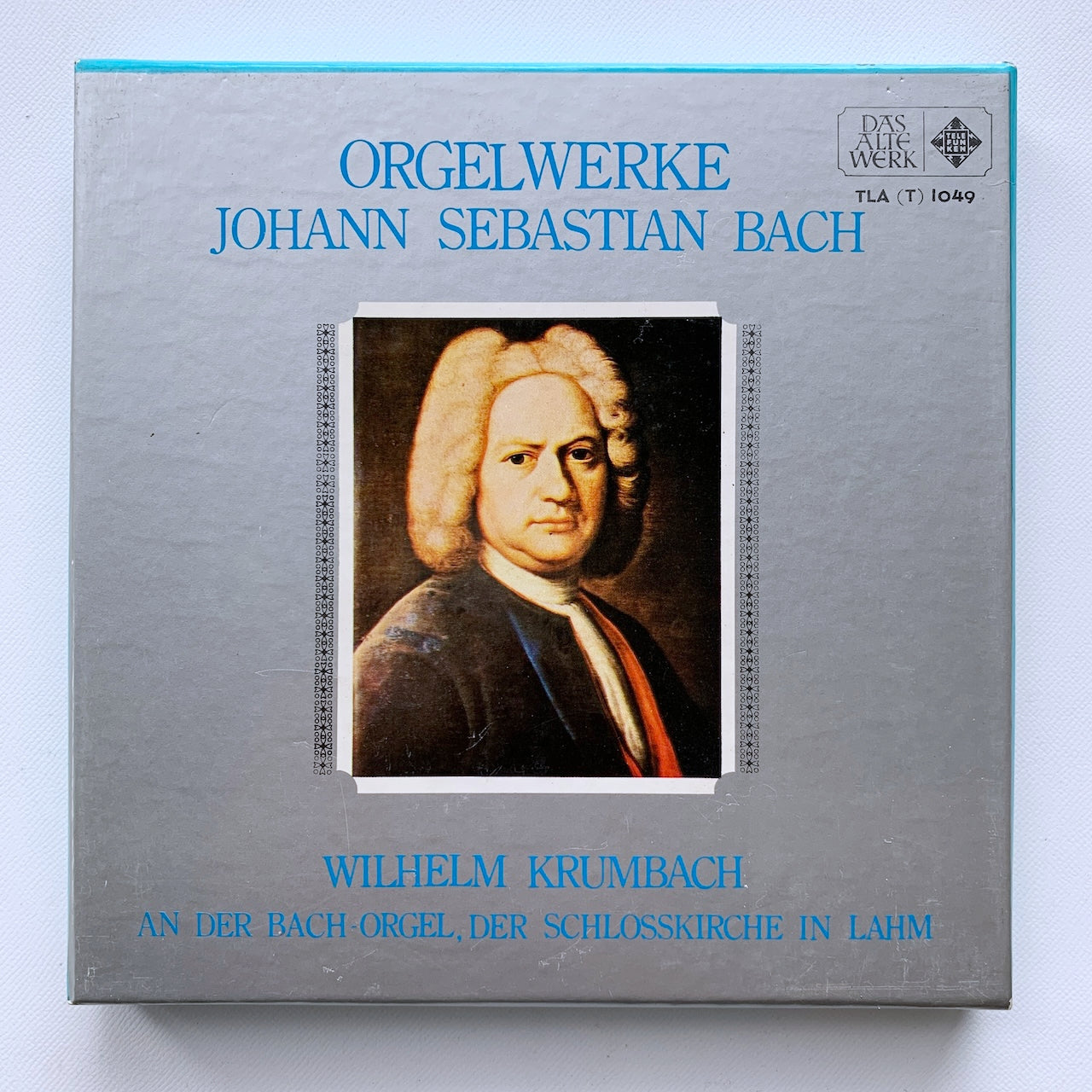 オープンリール/ ウィルヘルム・クルムバッハ / J.S.バッハ：オルガン作品集 / 国内盤 7号 4トラック 19cm/s (7 1/2IPS) ライナー TELEFUNKEN TLA(T)1049