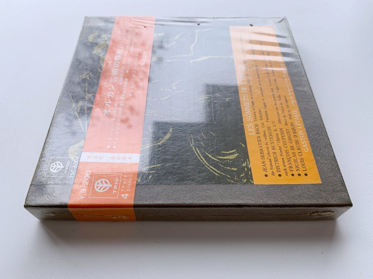【未開封】オープンリール/ ガステン・リテーズ / オルガン芸術の極致 第1集 / 国内盤 7号 4トラック 19cm/s (7 1/2IPS) 帯 TRIO TSC-6004
