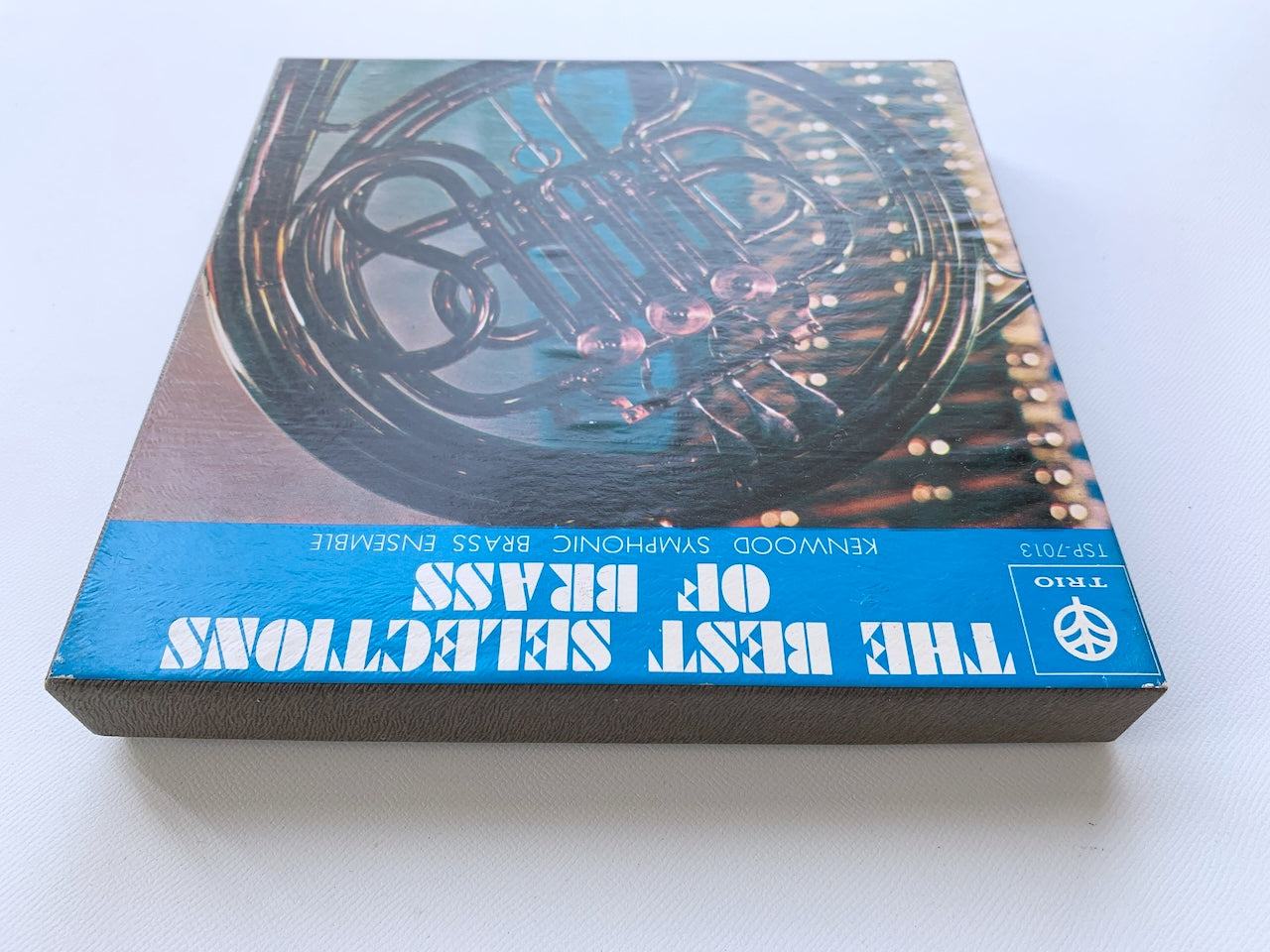 オープンリール/ KENWOOD SYMPHONIC BRASS ENSEMBLE / ブラスの饗宴 / 国内盤 7号 4トラック 19cm/s (7 1/2IPS) ライナー TRIO TSP-7013