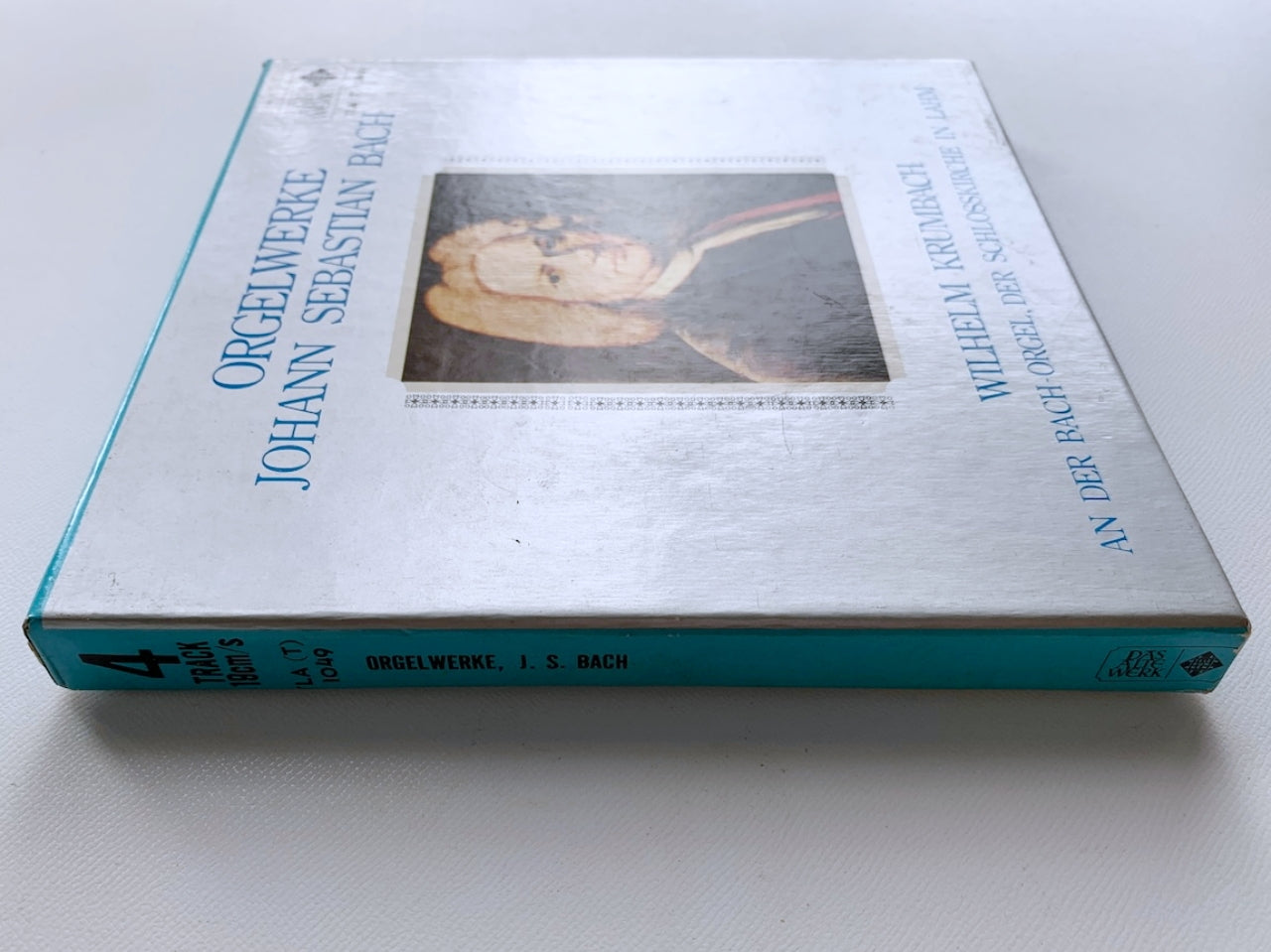 オープンリール/ ウィルヘルム・クルムバッハ / J.S.バッハ：オルガン作品集 / 国内盤 7号 4トラック 19cm/s (7 1/2IPS) ライナー TELEFUNKEN TLA(T)1049