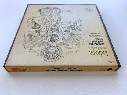 オープンリール/ V.A. / KALPANA/IMPROVISATIONS INSTRUMENTAL ＆ DANCE MUSIC OF INDIA / US盤 7号 4トラック 19cm/s (7 1/2IPS) NONESUCH NSE2022