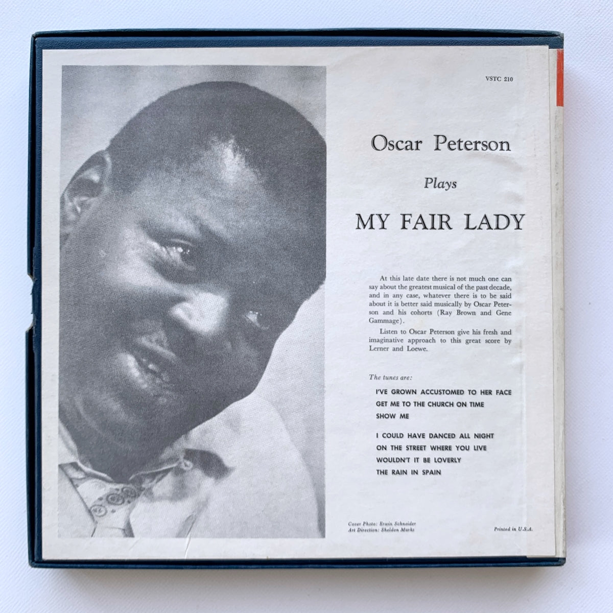 オープンリール/ OSCAR PETERSON / PLAYS MY FAIR LADY / US盤 7号 4トラック 19cm/s (7 1/2IPS) VERVE VSTC-210