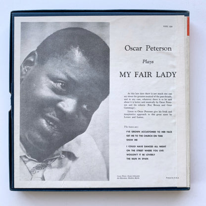 オープンリール/ OSCAR PETERSON / PLAYS MY FAIR LADY / US盤 7号 4トラック 19cm/s (7 1/2IPS) VERVE VSTC-210