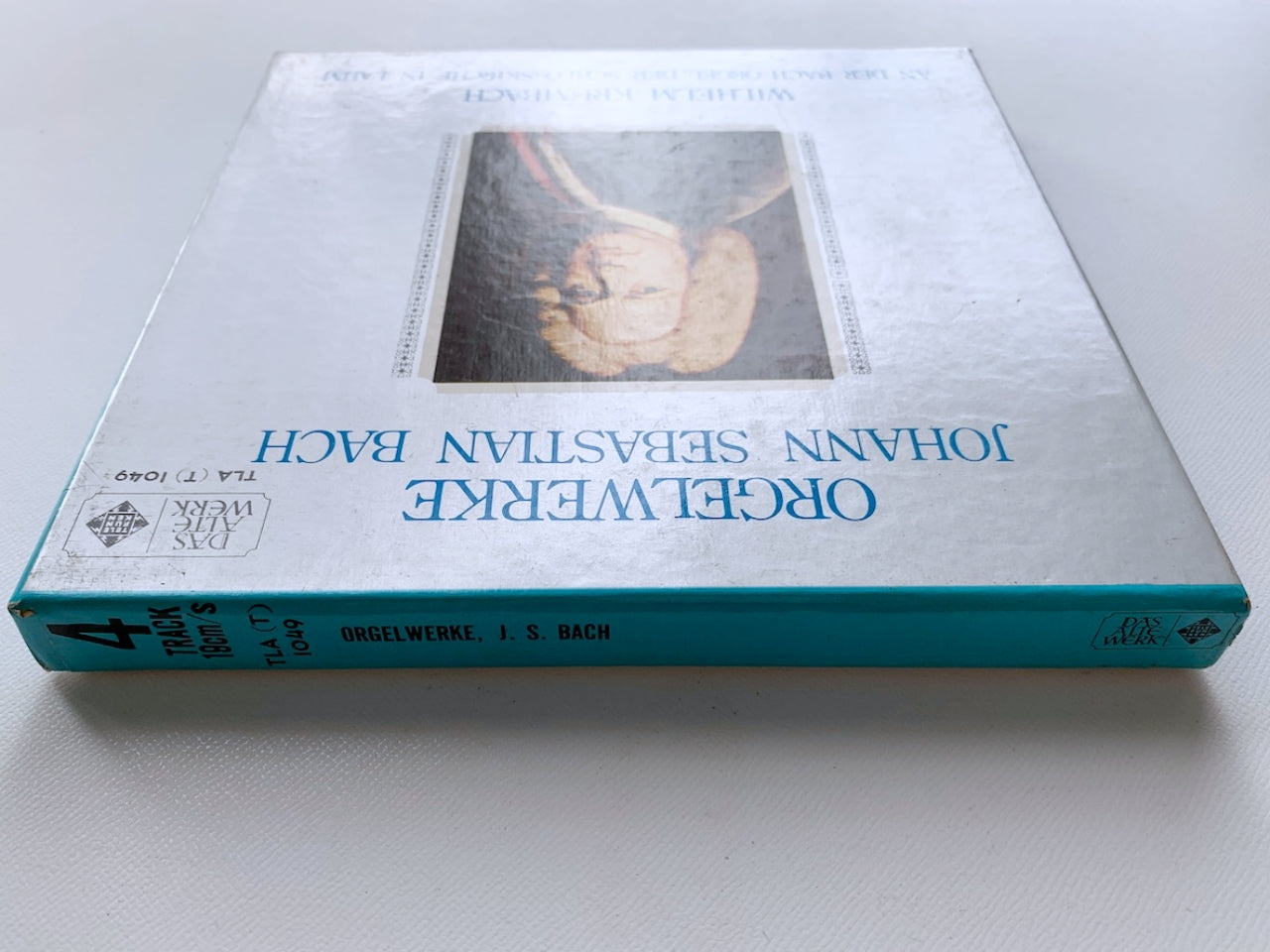 オープンリール/ ウィルヘルム・クルムバッハ / J.S.バッハ：オルガン作品集 / 国内盤 7号 4トラック 19cm/s (7 1/2IPS) ライナー TELEFUNKEN TLA(T)1049