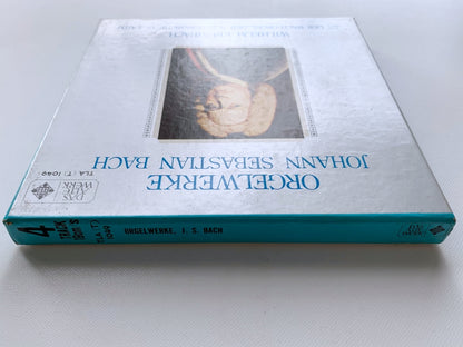 オープンリール/ ウィルヘルム・クルムバッハ / J.S.バッハ：オルガン作品集 / 国内盤 7号 4トラック 19cm/s (7 1/2IPS) ライナー TELEFUNKEN TLA(T)1049