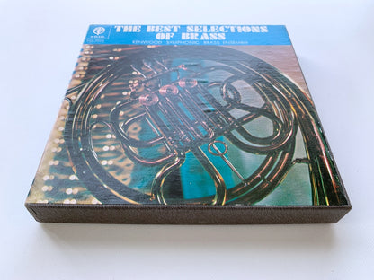 オープンリール/ KENWOOD SYMPHONIC BRASS ENSEMBLE / ブラスの饗宴 / 国内盤 7号 4トラック 19cm/s (7 1/2IPS) ライナー TRIO TSP-7013