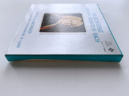 オープンリール/ ウィルヘルム・クルムバッハ / J.S.バッハ：オルガン作品集 / 国内盤 7号 4トラック 19cm/s (7 1/2IPS) ライナー TELEFUNKEN TLA(T)1049