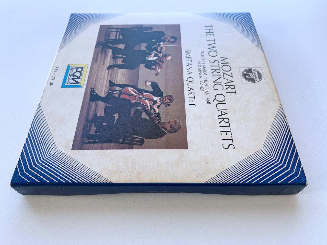 オープンリール/ スメタナ四重奏団 / モーツァルト：弦楽四重奏曲第17