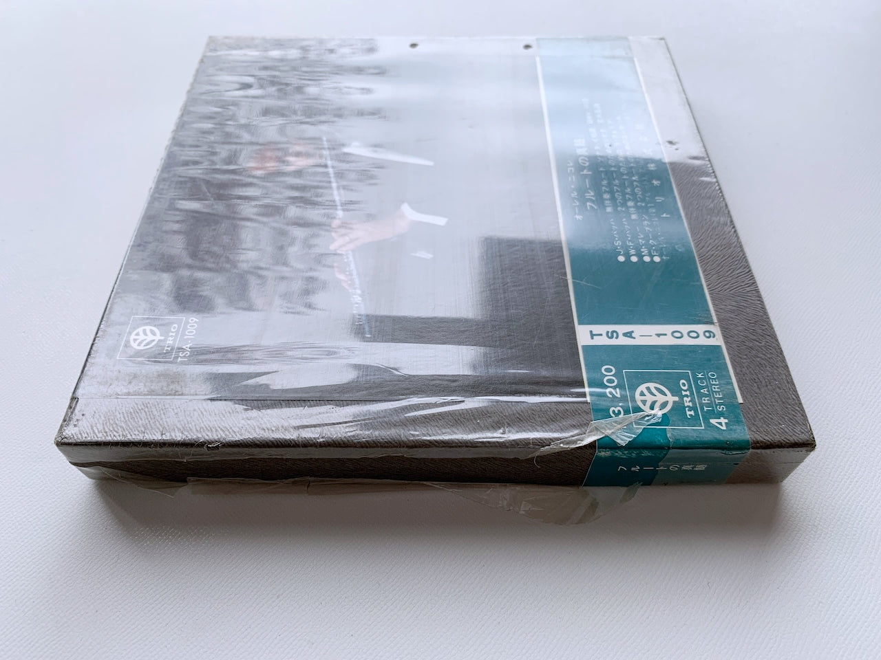 【未開封】オープンリール/ オーレル・ニコレ / フルートの真髄 J.S.バッハ：無伴奏フルート・ソナタ 他 / 国内盤 7号 4トラック 19cm/s (7 1/2IPS) 帯 TRIO TSA-1009