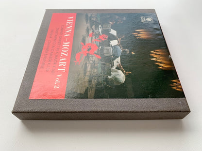 オープンリール/ ウィーン室内管弦楽団 / モーツァルト：クラリネット五重奏曲 他 / 国内盤 7号 4トラック 19cm/s (7 1/2IPS) ライナー TRIO TSA-1007