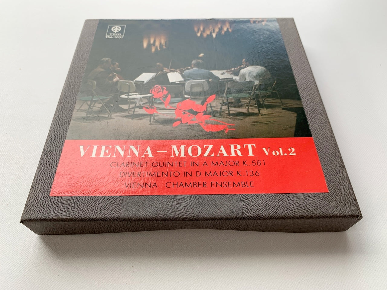 オープンリール/ ウィーン室内管弦楽団 / モーツァルト：クラリネット五重奏曲 他 / 国内盤 7号 4トラック 19cm/s (7 1/2IPS) ライナー TRIO TSA-1007