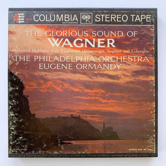 オープンリール/ ユージン・オーマンディ / ワーグナー：管弦楽曲集 / US盤 7号 4トラック 19cm/s (7 1/2IPS) インサート貼付 COLUMBIA MS6442