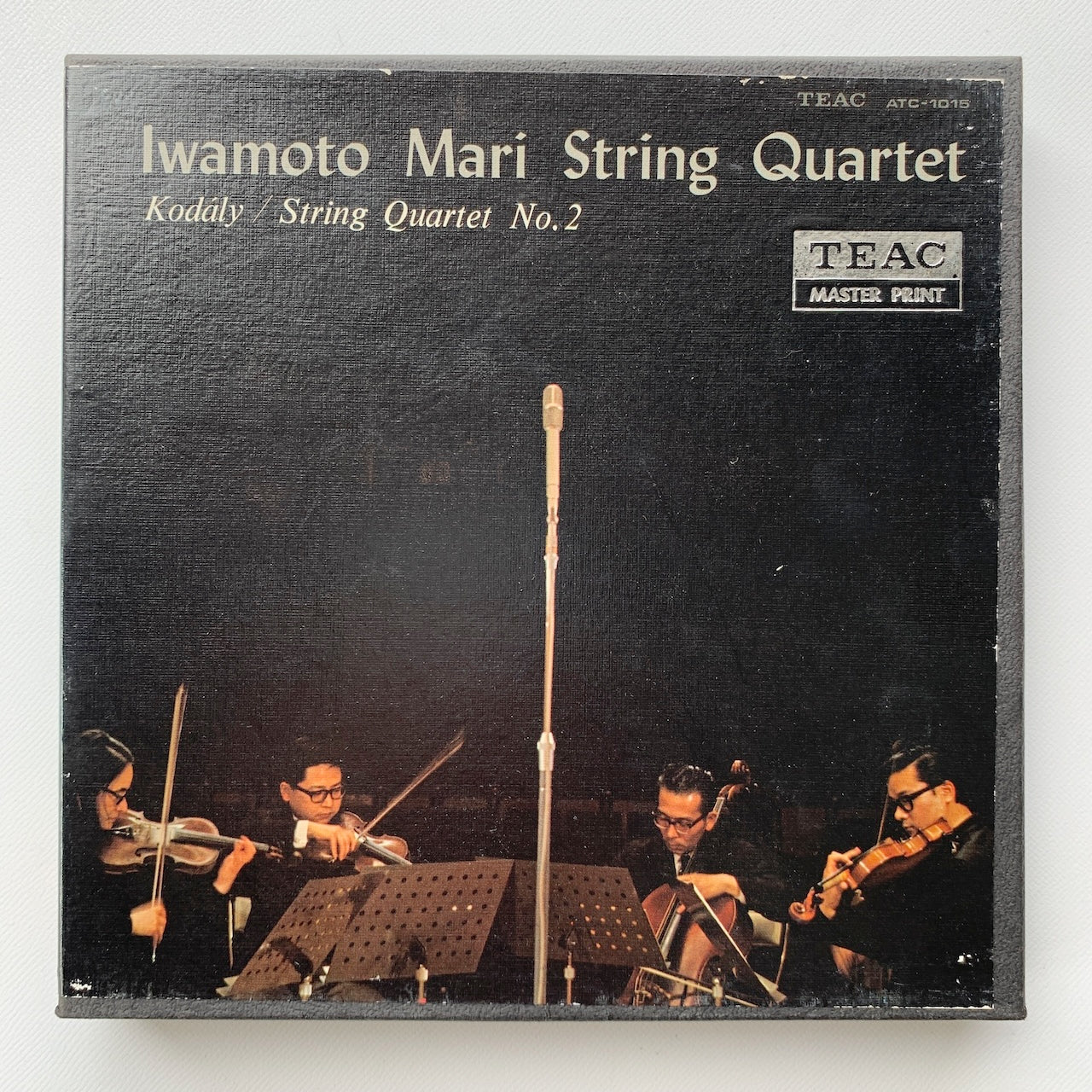 オープンリール/ 巌本真理弦楽四重奏団 / コダーイ：弦楽四重奏曲第2番 他 / 国内盤 7号 4トラック 19cm/s (7 1/2IPS) ライナー TEAC ATC-1015