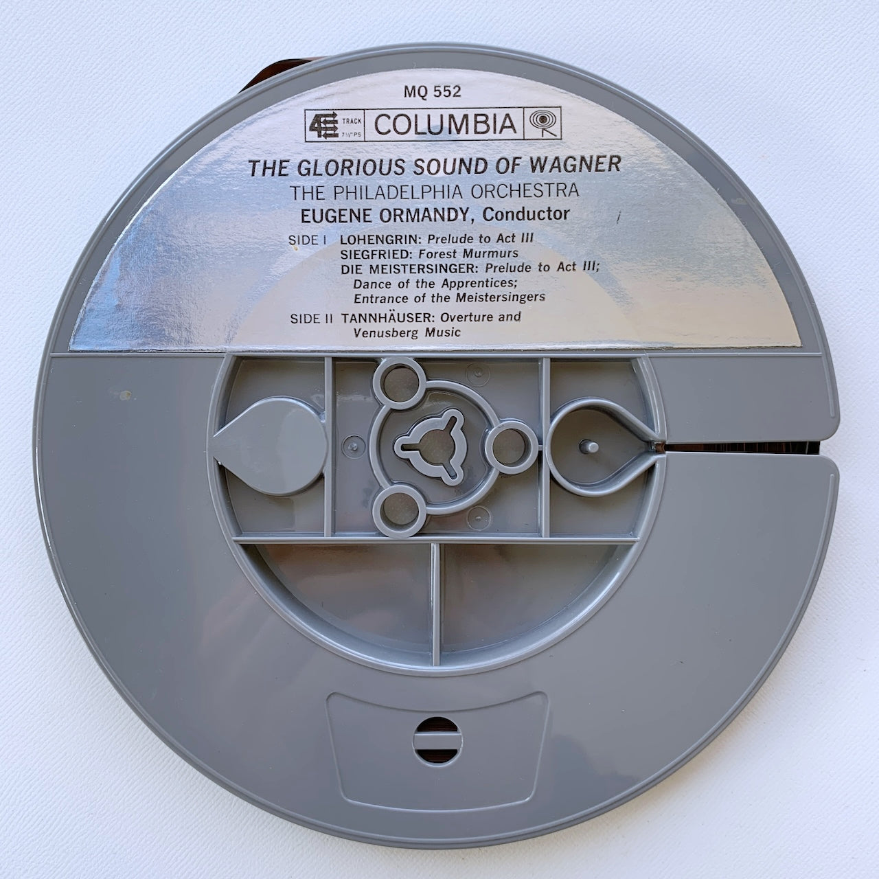 オープンリール/ ユージン・オーマンディ / ワーグナー：管弦楽曲集 / US盤 7号 4トラック 19cm/s (7 1/2IPS) インサート貼付 COLUMBIA MS6442