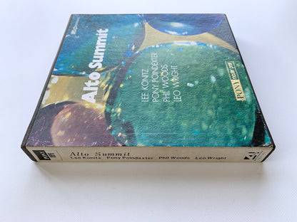 オープンリール/ LEE KONITZ / ALTO SUMMIT / 国内盤 7号 4トラック 19cm/s (7 1/2IPS) ライナー MPS RDP6003