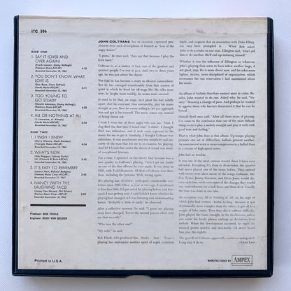 オープンリール/ JOHN COLTRANE / BALLADS / US盤 7号 4トラック 19cm/s (7 1/2IPS) IMPULSE ITC306