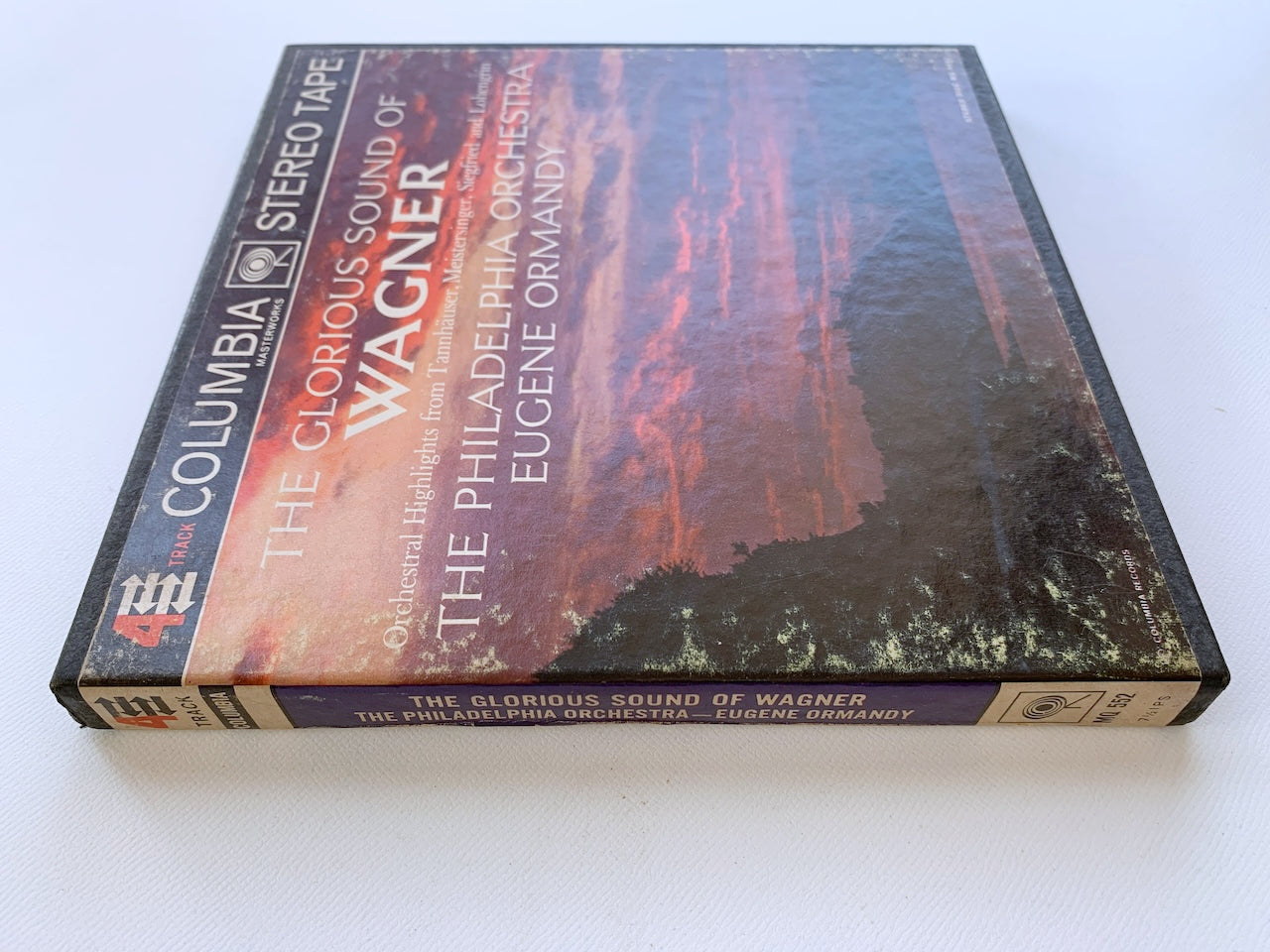 オープンリール/ ユージン・オーマンディ / ワーグナー：管弦楽曲集 / US盤 7号 4トラック 19cm/s (7 1/2IPS) インサート貼付 COLUMBIA MS6442
