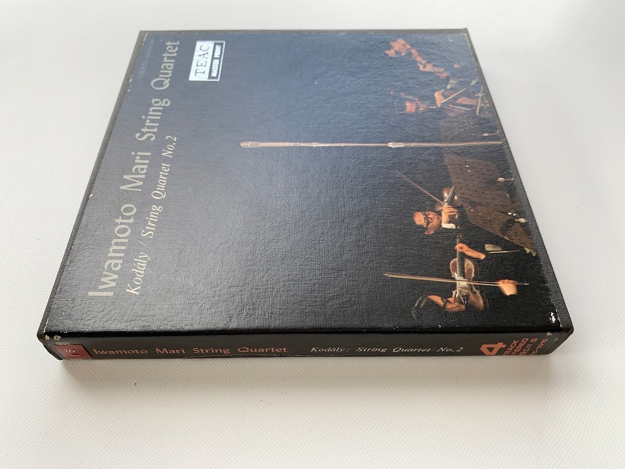 オープンリール/ 巌本真理弦楽四重奏団 / コダーイ：弦楽四重奏曲第2番 他 / 国内盤 7号 4トラック 19cm/s (7 1/2IPS) ライナー TEAC ATC-1015