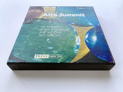 オープンリール/ LEE KONITZ / ALTO SUMMIT / 国内盤 7号 4トラック 19cm/s (7 1/2IPS) ライナー MPS RDP6003