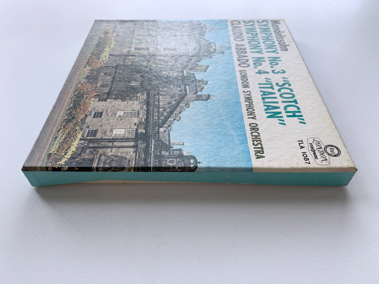 オープンリール/ クラウディオ・アバド / メンデルスゾーン：交響曲第3番、第4番 / 国内盤 7号 4トラック 19cm/s (7 1/2IPS) ライナー LONDON TLA1087