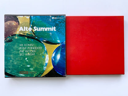 オープンリール/ LEE KONITZ / ALTO SUMMIT / 国内盤 7号 4トラック 19cm/s (7 1/2IPS) ライナー MPS RDP6003