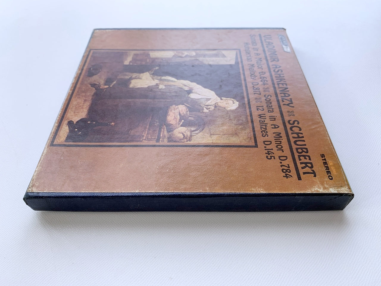 オープンリール/ ウラディーミル・アシュケナージ / シューベルト：ピアノソナタ第13番 他 / US盤 7号 4トラック 19cm/s (7 1/2IPS) LONDON LC80186