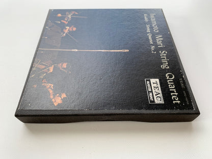 オープンリール/ 巌本真理弦楽四重奏団 / コダーイ：弦楽四重奏曲第2番 他 / 国内盤 7号 4トラック 19cm/s (7 1/2IPS) ライナー TEAC ATC-1015