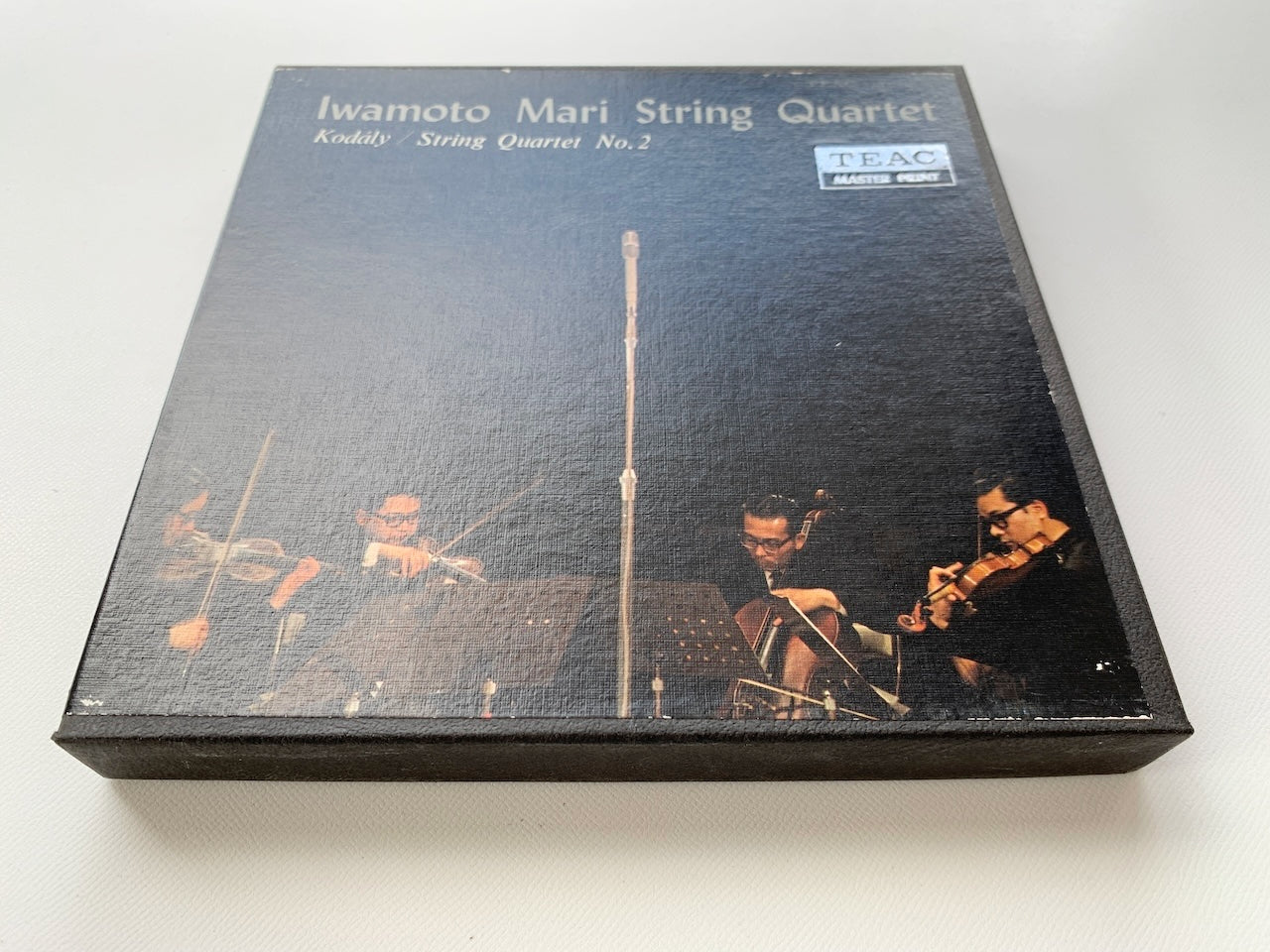 オープンリール/ 巌本真理弦楽四重奏団 / コダーイ：弦楽四重奏曲第2番 他 / 国内盤 7号 4トラック 19cm/s (7 1/2IPS) ライナー TEAC ATC-1015