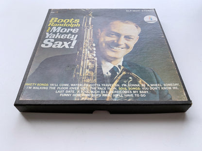 オープンリール/ BOOTS RANDOLPH / BOOTS RANDOLPH PLAYS MORE YAKETY SAX / US盤 7号 4トラック 9.5cm/s (3 3/4IPS) MONUMENT SLP18037