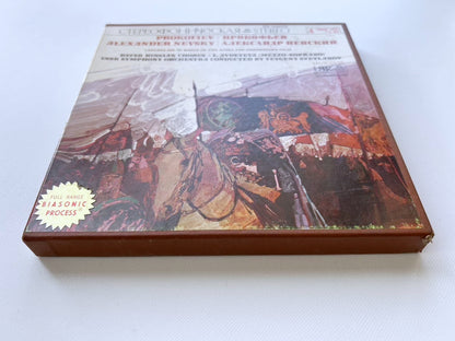 オープンリール/ スヴェトラーノフ / プロコフィエフ:カンタータ「アレクサンドル・ネフスキー」 / US盤 7号 4トラック 19cm/s (7 1/2IPS) MELODIYA ZS40010