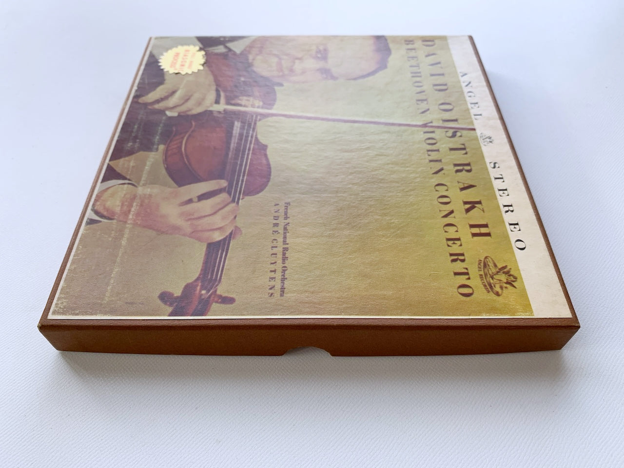 オープンリール/ ダヴィッド・オイストラフ / ベートーヴェン：ヴァイオリン協奏曲 / US盤 7号 4トラック 19cm/s (7 1/2IPS) ANGEL ZS35780