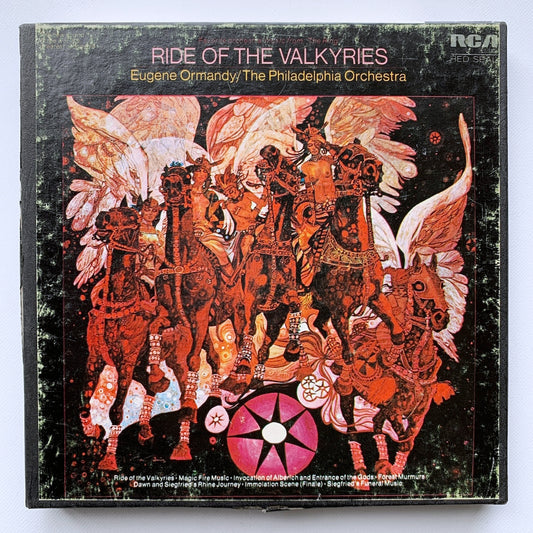オープンリール/ ユージン・オーマンディ / ワーグナー：ワルキューレの騎行 / US盤 7号 4トラック 19cm/s (7 1/2IPS) RCA ERPA3264-C